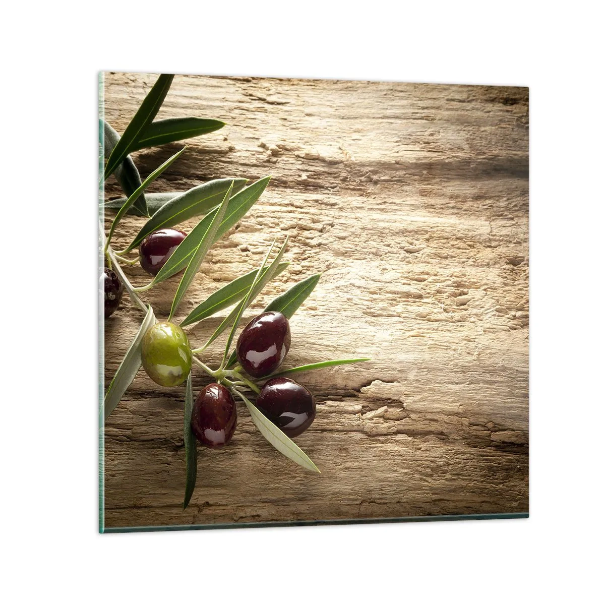 Tablou pe sticlă - Direct din natură - 30x30 cm