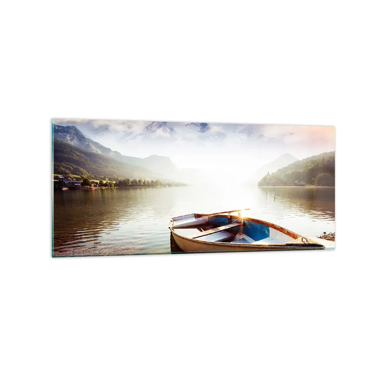 Tablou pe sticlă - Peste apa mare și limpede - 120x50 cm