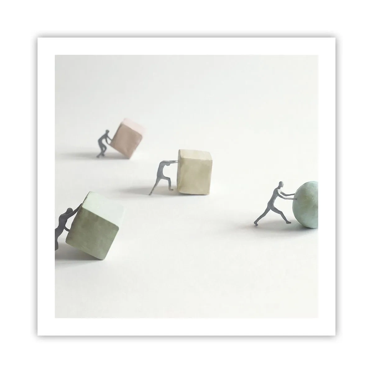 Poster - Viața însăși - 60x60 cm