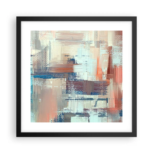 Poster în ramă neagră - Întinde-te spre lumină - 40x40 cm