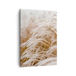 Tablou pe pânză Canvas - Închinându-se la soarele toamnei - 50x70 cm