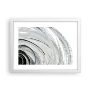 Poster în ramă albă - Compoziție orbitală - 40x30 cm