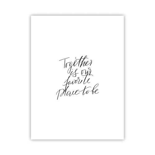 Poster - O simți și tu? - 30x40 cm
