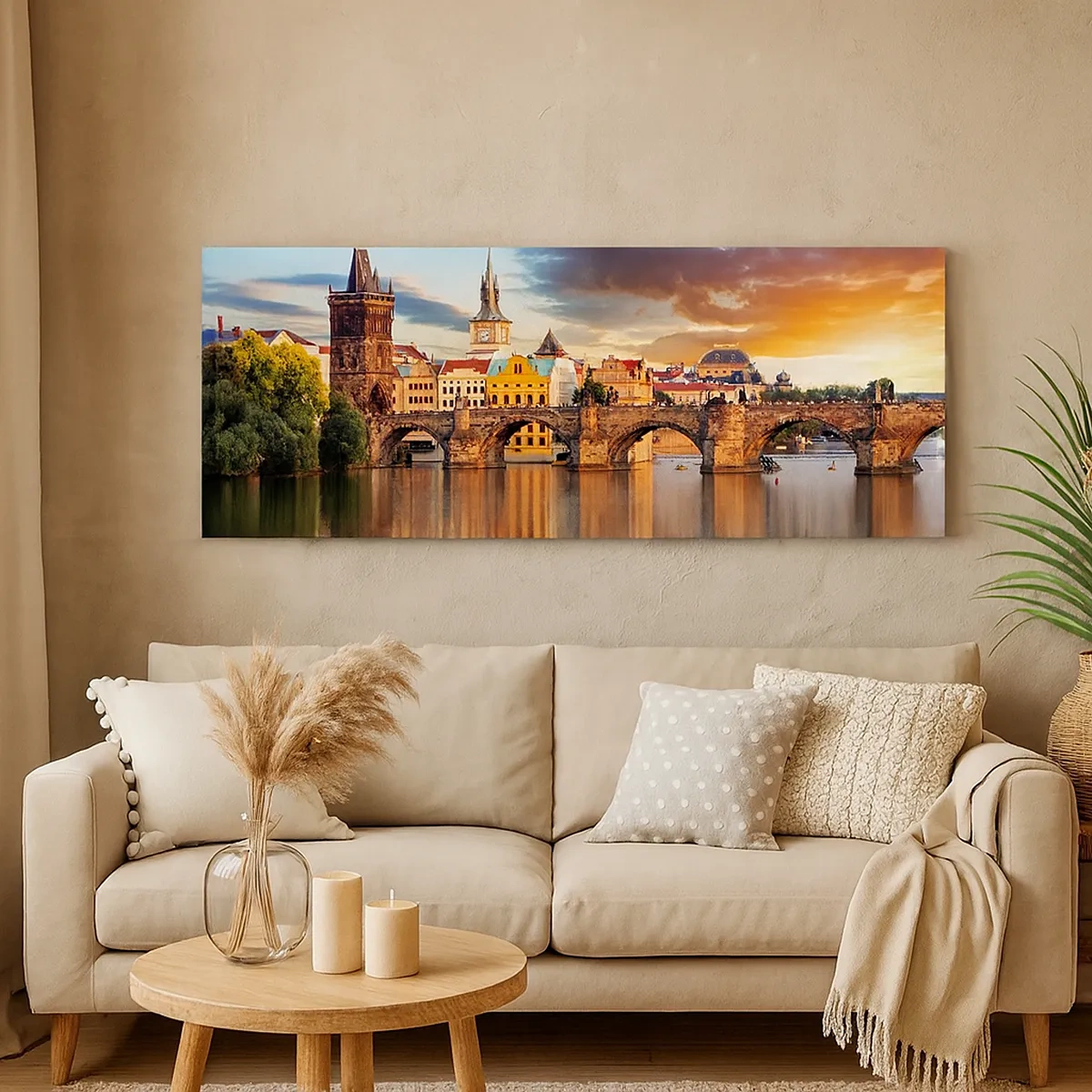 Tablou pe pânză - Frumoasă pentru veacuri - 30x30 cm