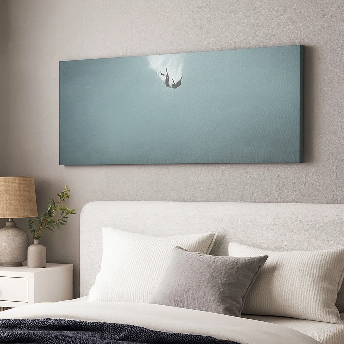 Tablou pe pânză - În îmbrățișarea oceanului - 30x30 cm