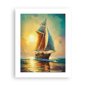 Poster - Pânzele umflate de vânt - 40x50 cm