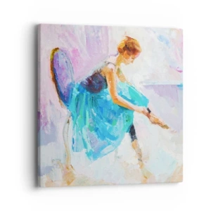 Tablou pe pânză - Grație inefabilă, farmec subtil - 40x40 cm