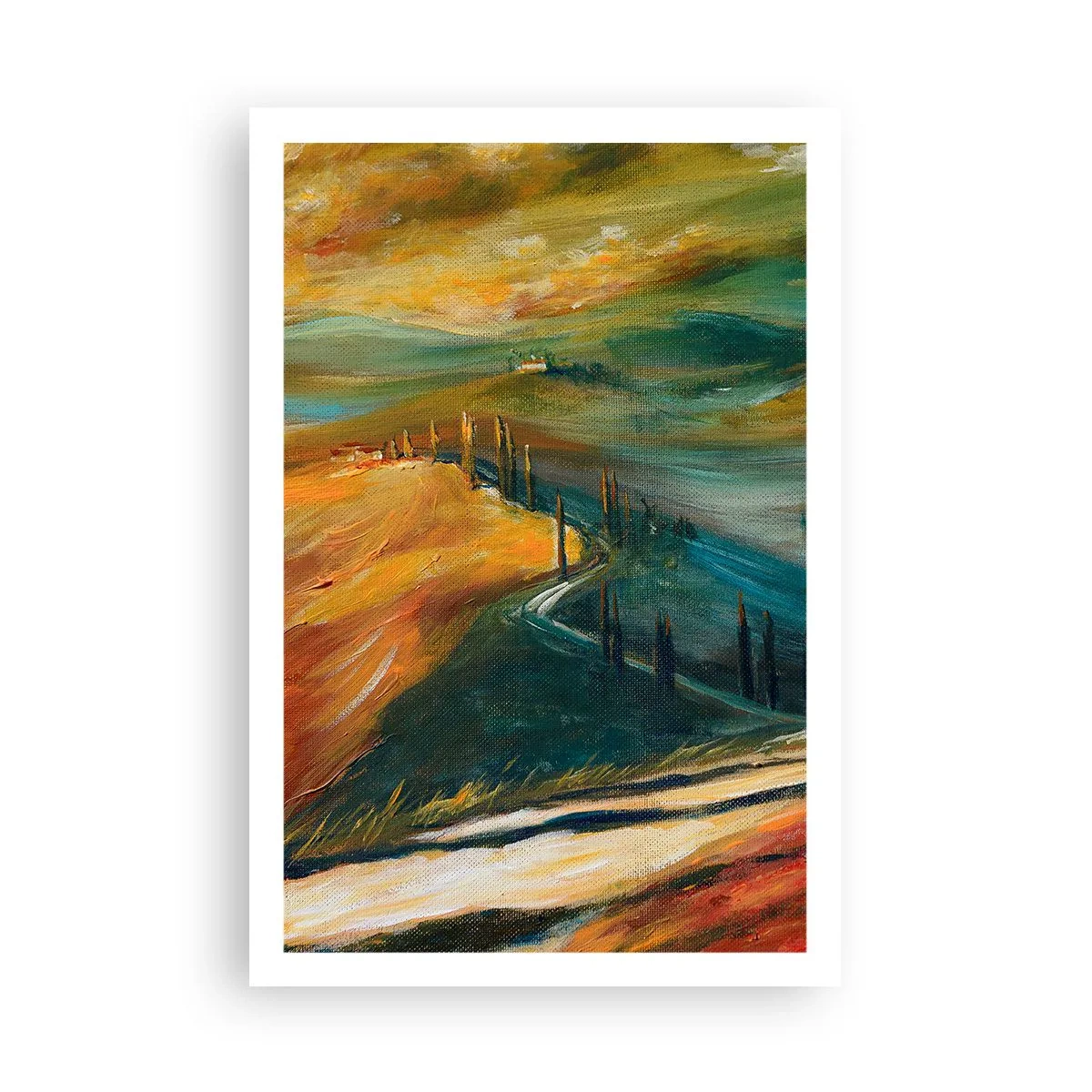 Poster - Peisaj toscan - 61x91 cm