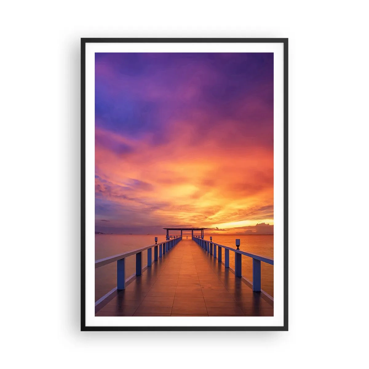 Poster în ramă neagră - Fără sfârșit - 70x100 cm