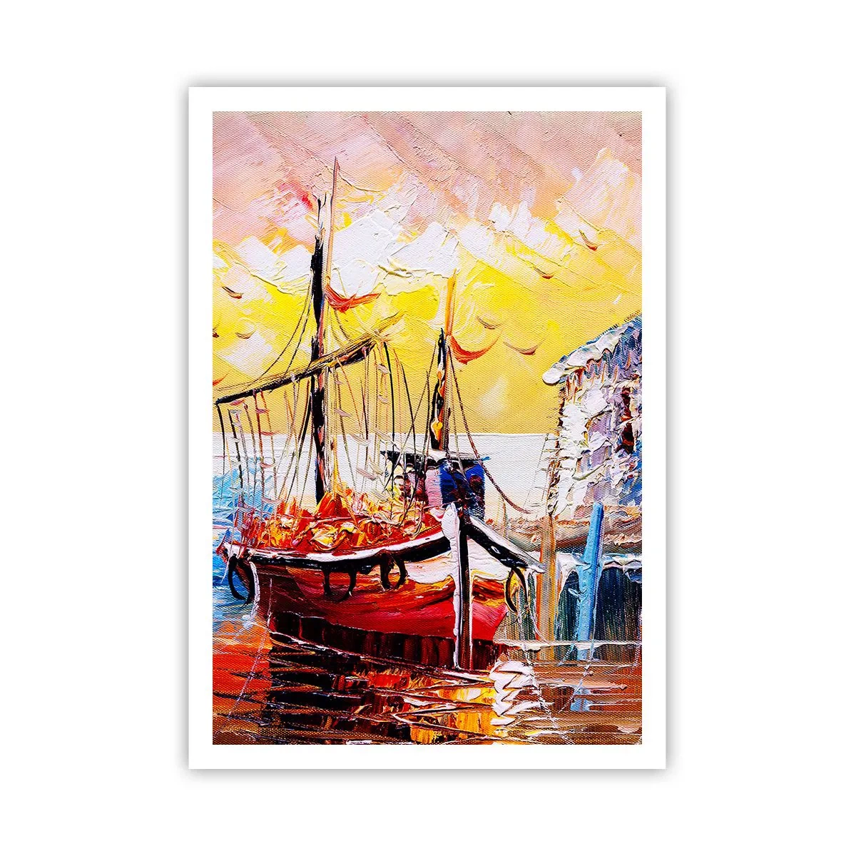 Poster - Întoarcere fericită - 70x100 cm