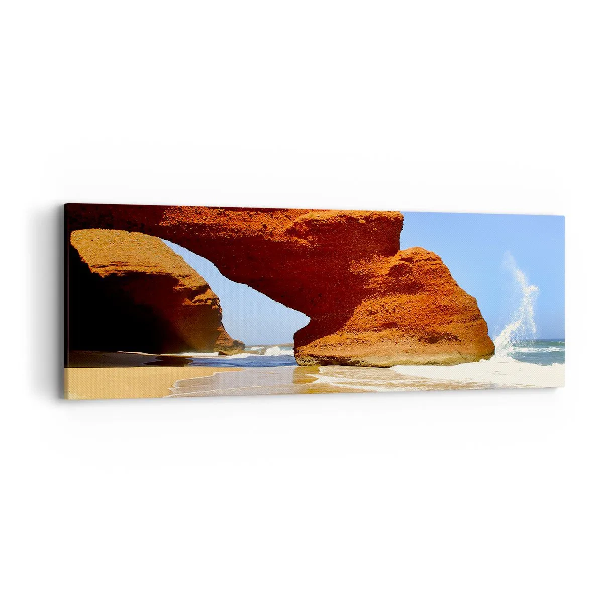 Tablou pe pânză - Apă și vânt de mii de ani - 90x30 cm