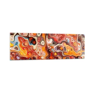 Tablou pe sticlă - Dacă nucile s-au topit în miere - 160x50 cm