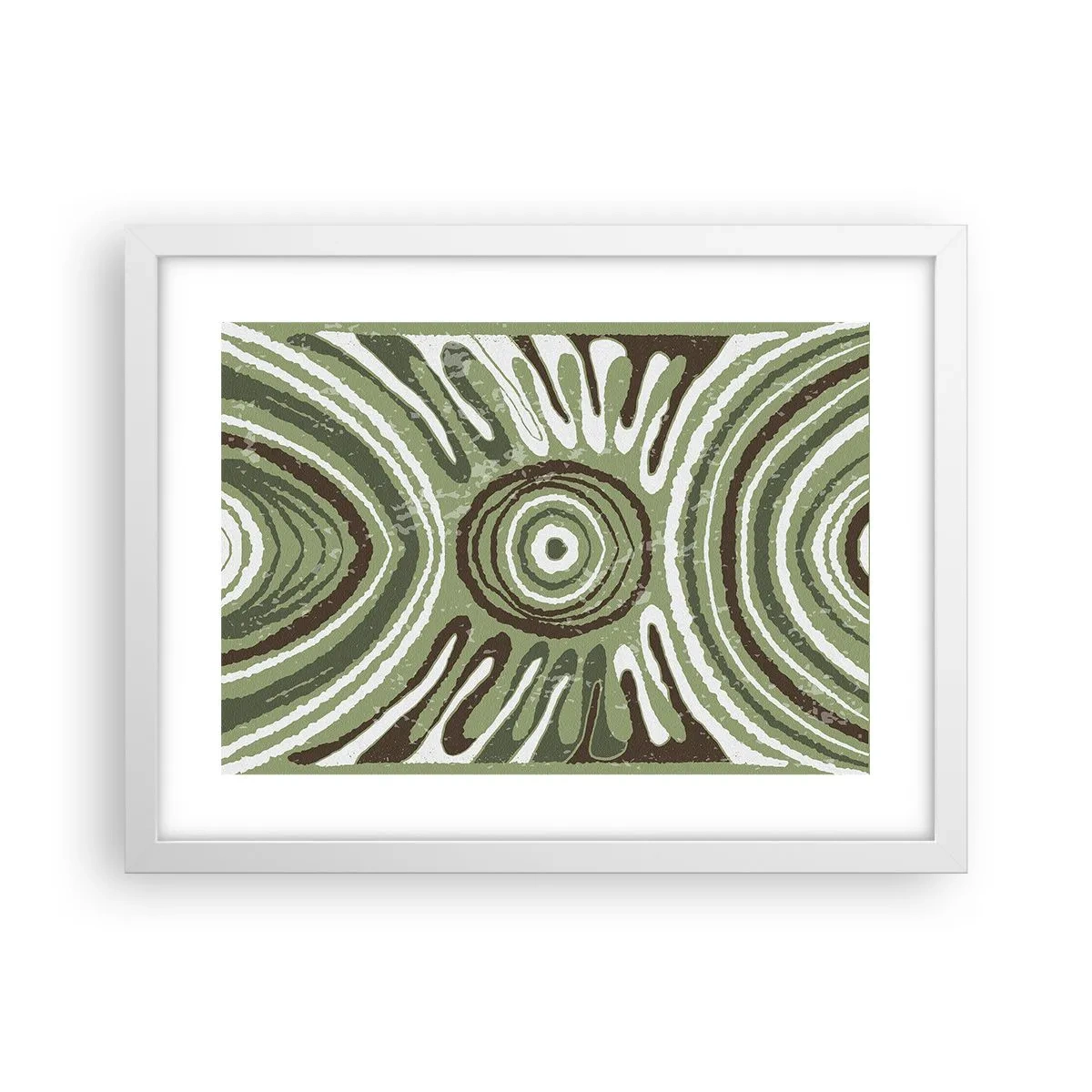 Poster în ramă albă - Explozie de emoții - 40x30 cm