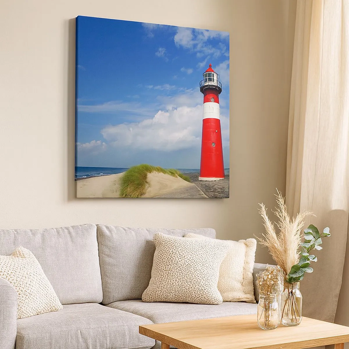 Tablou pe pânză - Loc de refugiu de vis - 30x30 cm