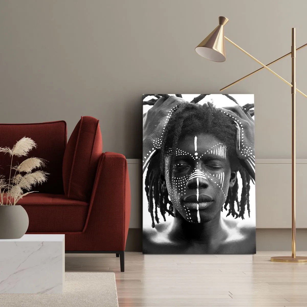 Tablou pe pânză Canvas - Unde ești? - 70x100 cm