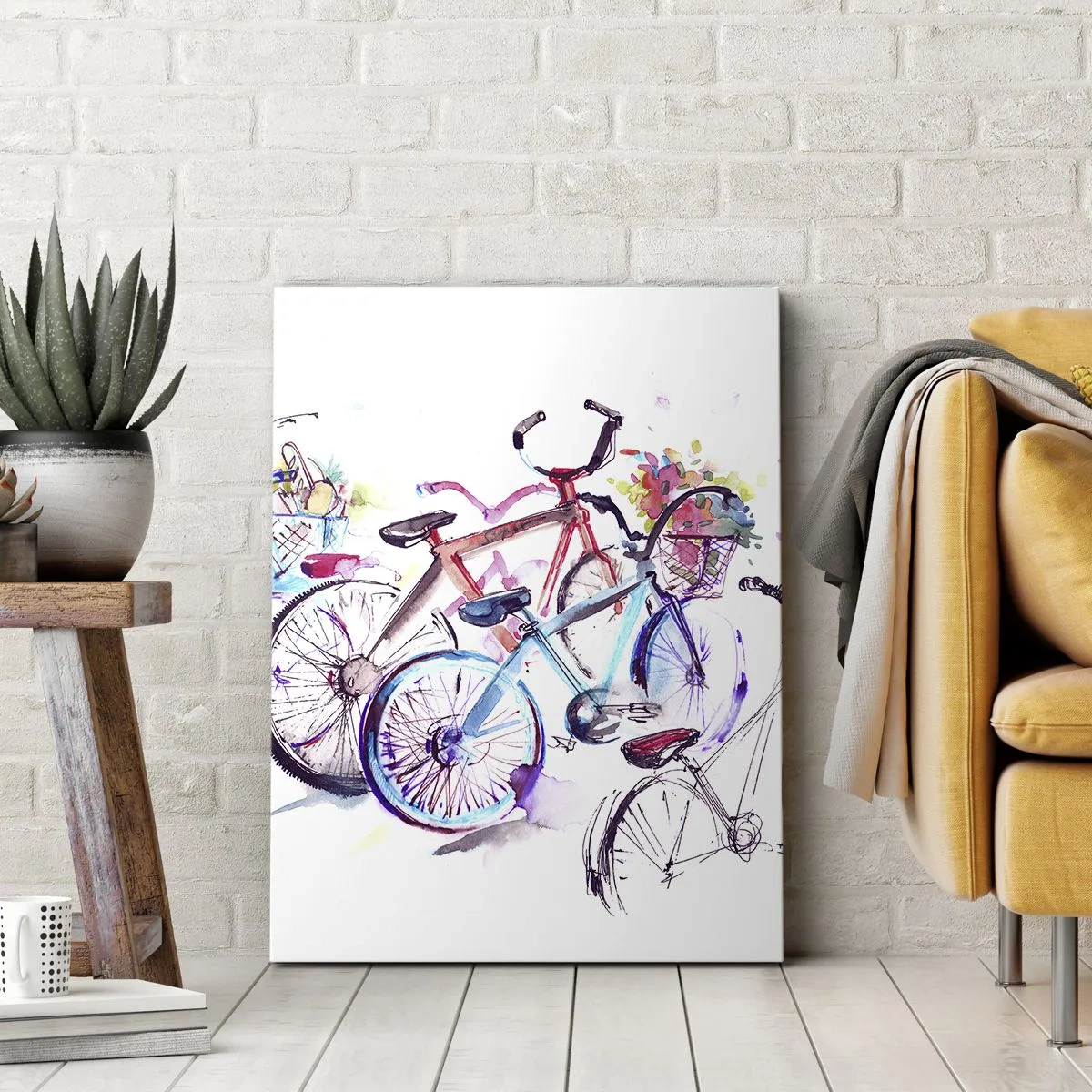 Tablou pe pânză - Reuniunea clubului Antymoto - 55x100 cm