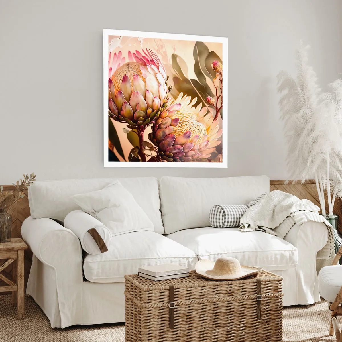 Poster - Îmbrățișare cu tandrețe - 50x50 cm