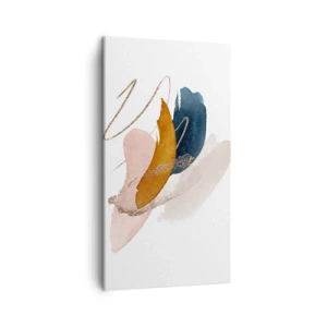 Tablou pe pânză - Compoziție înaripată - 45x80 cm