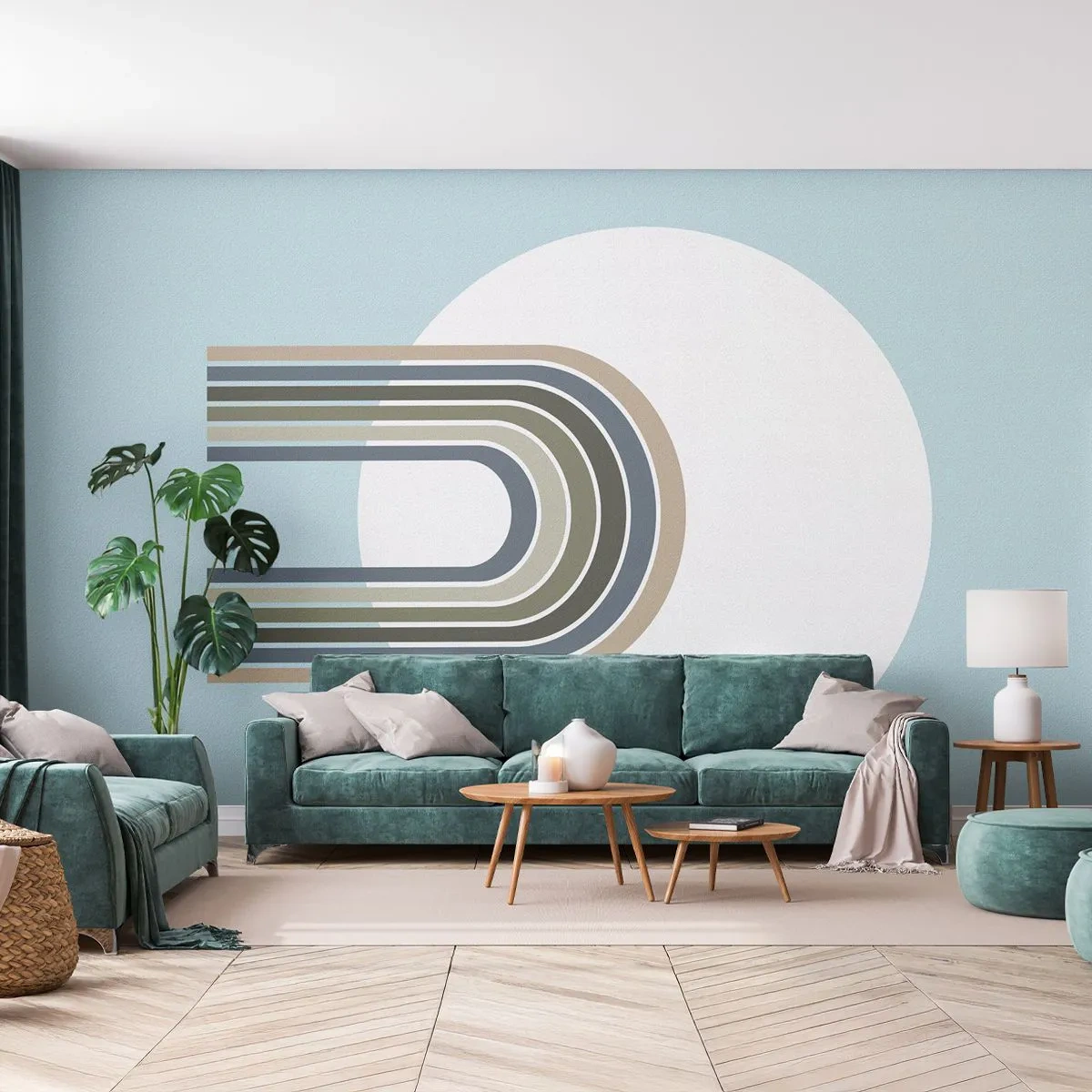 Tapet Standard Eco - Atracție irezistibilă - Abstracția, Grafică, Bucată - 150x105 cm