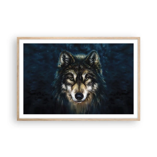 Poster în ramă de stejar deschis - Alfa? Și omega - 91x61 cm