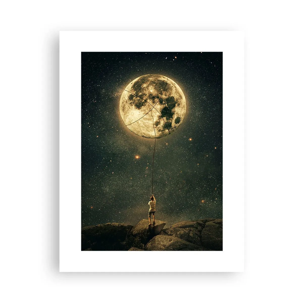 Poster - Cel care a furat Luna - 30x40 cm