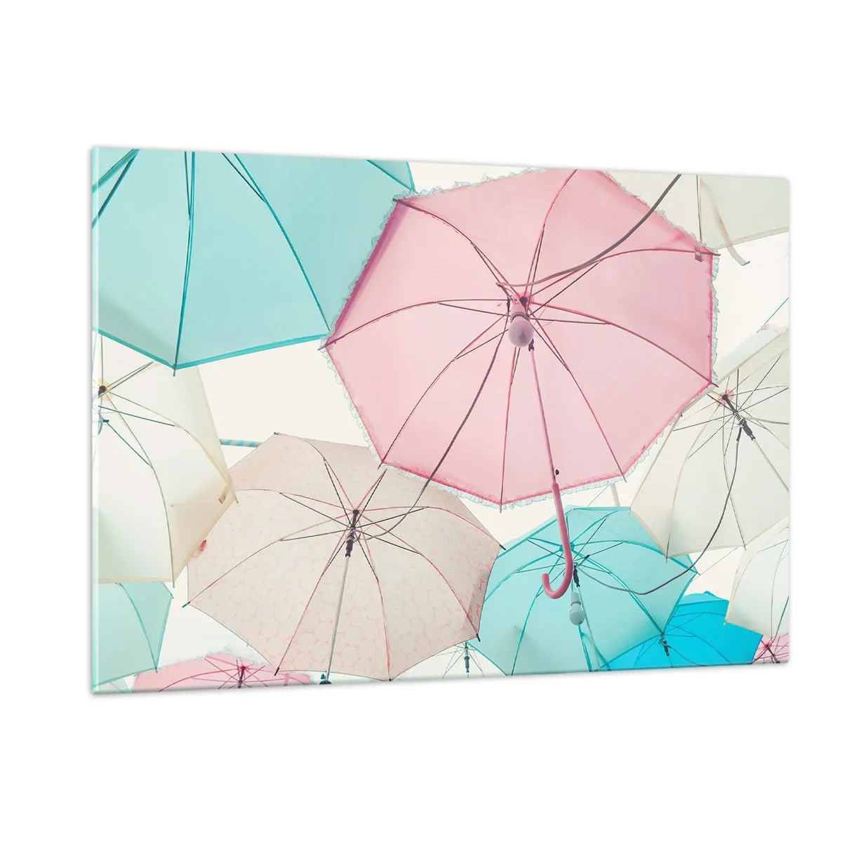 Tablou pe sticlă - Uneori soare, alteori ploaie - 120x80 cm