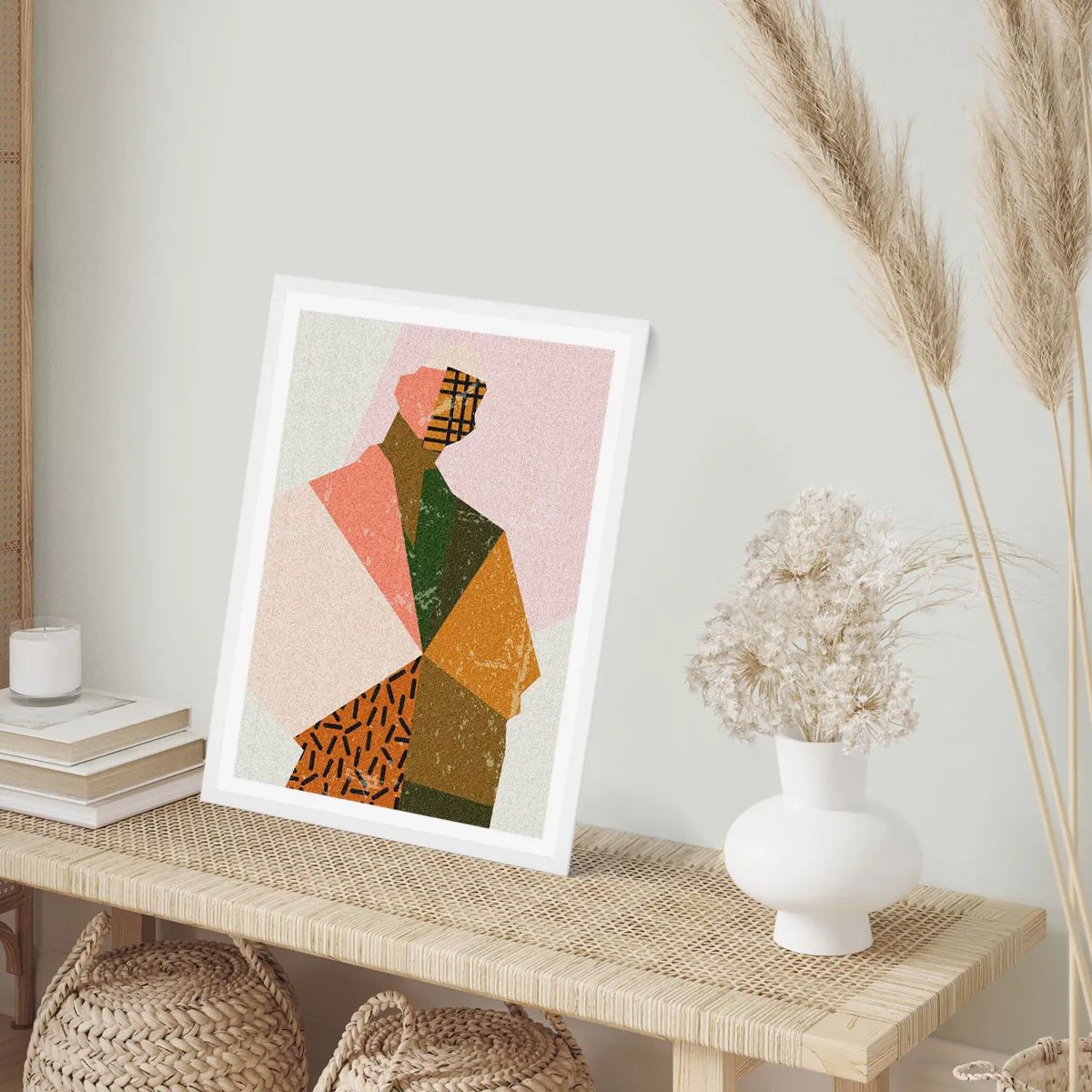 Poster în ramă albă - Omul - o ființă complexă - 70x100 cm