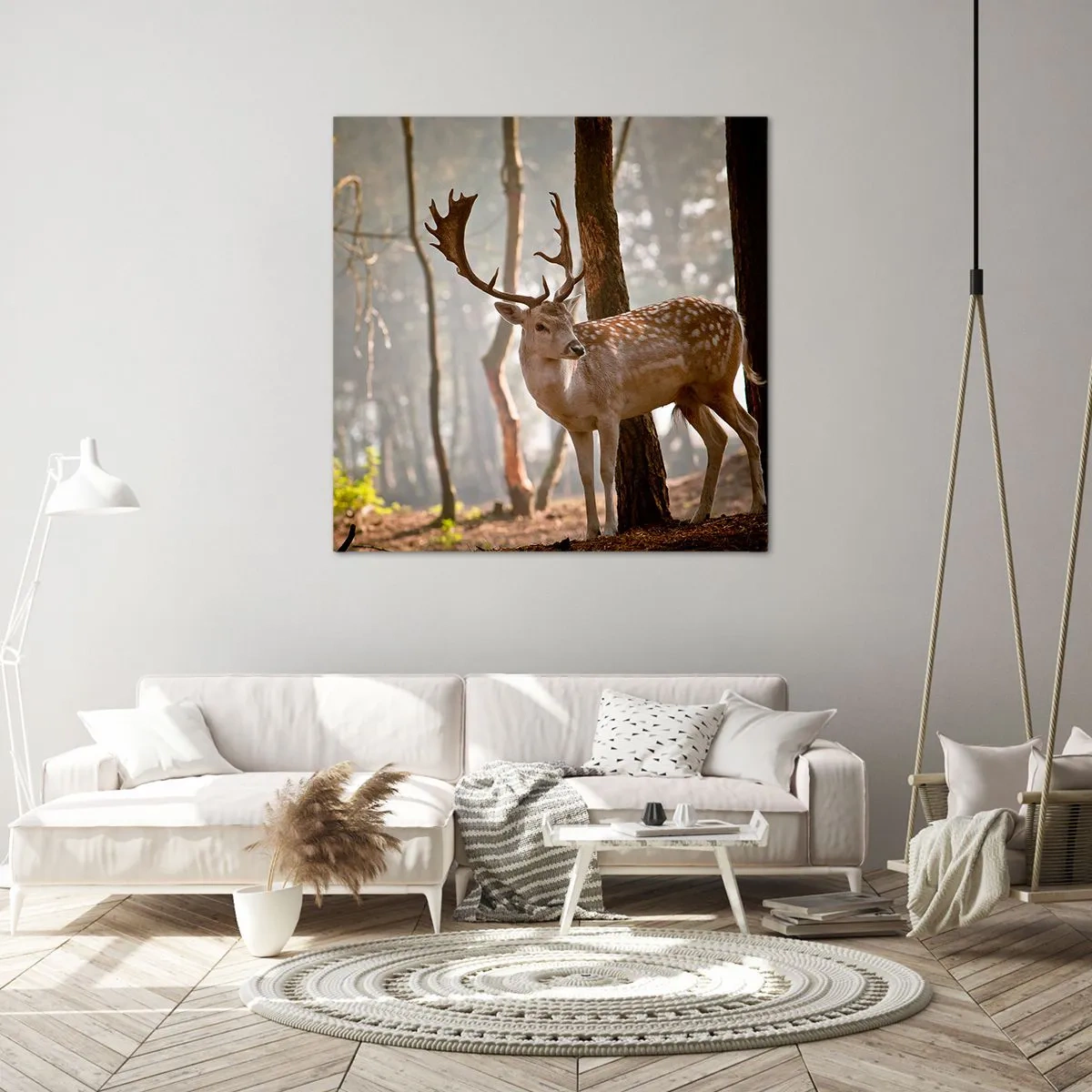 Tablou pe pânză - Lumina tinereții - 40x40 cm