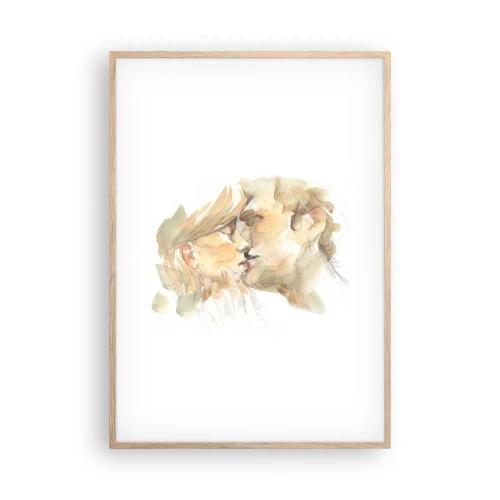 Poster în ramă de stejar deschis - Jumătatea găsită? - 70x100 cm