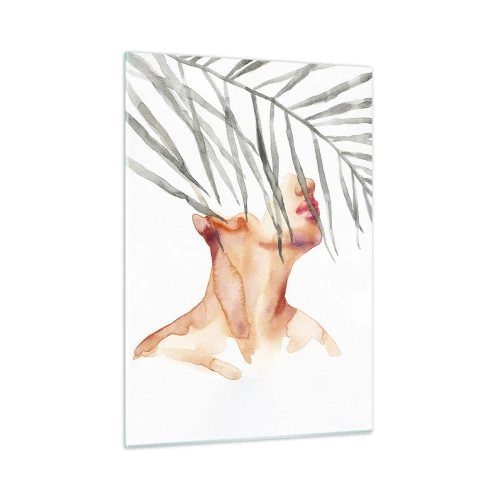 Tablou pe sticlă - Simțiți pulsul tropicelor - 50x70 cm