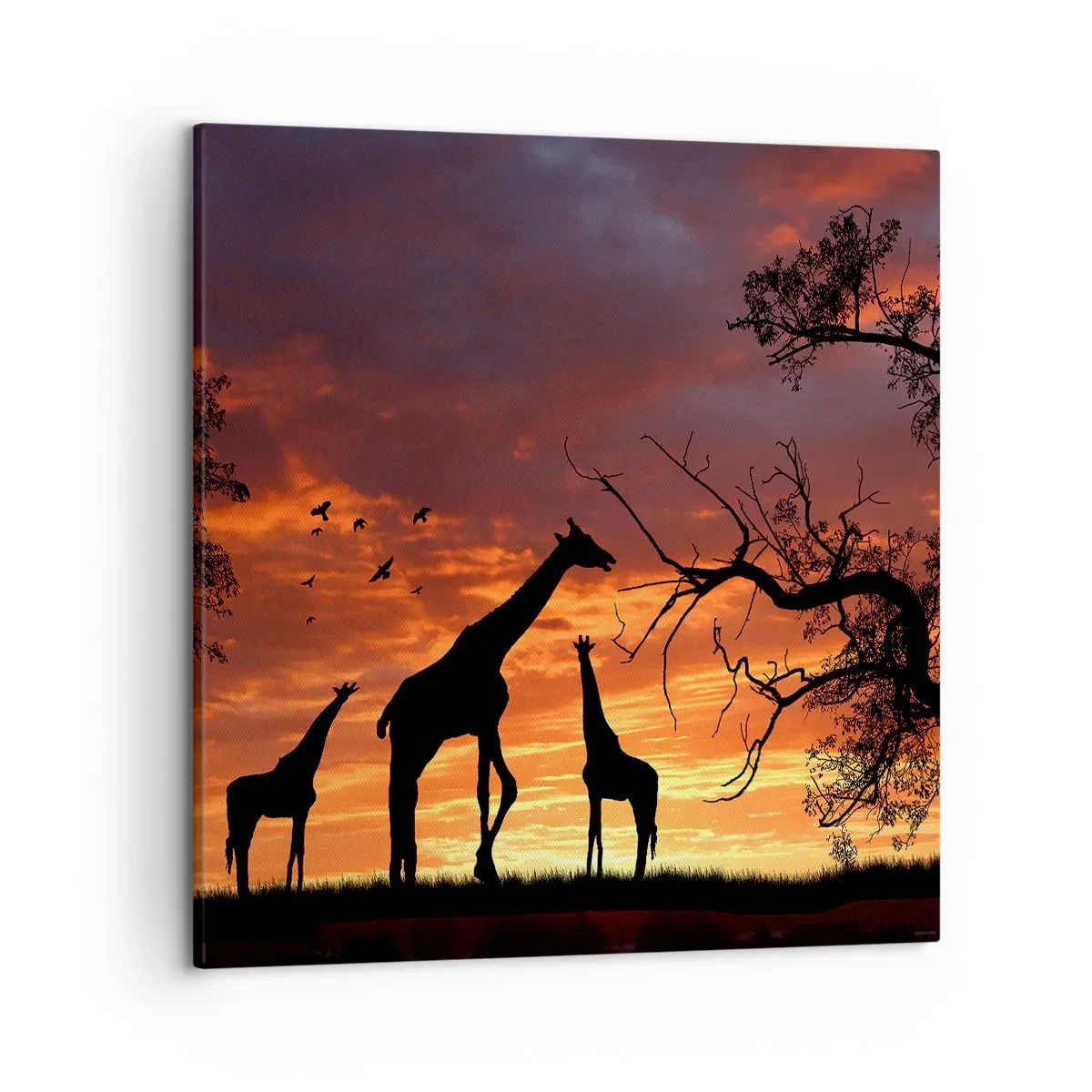 Tablou pe pânză - O mică cină cu cei dragi - 50x50 cm