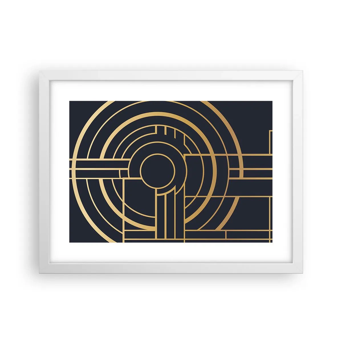 Poster în ramă albă - Întoarcerea lucrurilor - 40x30 cm