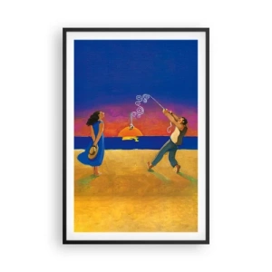 Poster în ramă neagră - Mai mult decât o stea din cer - 61x91 cm