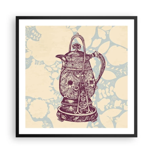 Poster în ramă neagră - Frumusețea vieții de zi cu zi - 60x60 cm