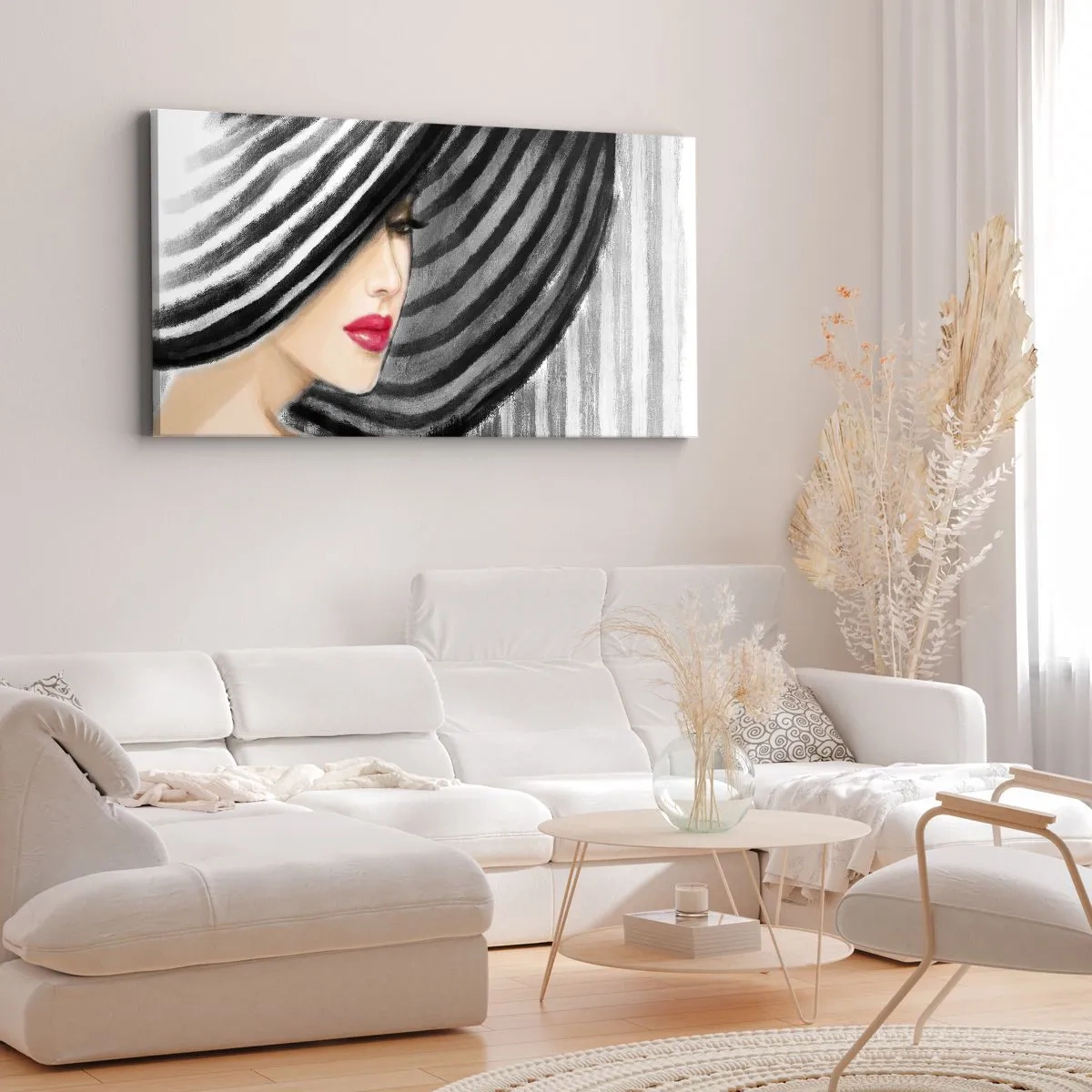 Tablou pe pânză - Unde te pot găsi? - 100x40 cm