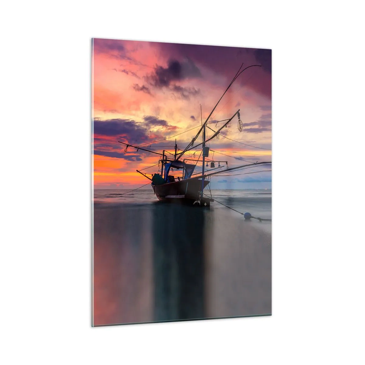 Tablou pe sticlă - O seară exotică - 50x70 cm