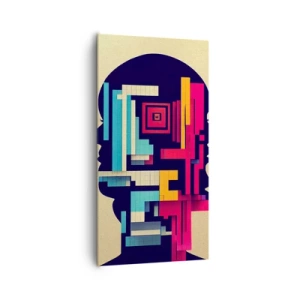 Tablou pe pânză - Legături noi - 65x120 cm