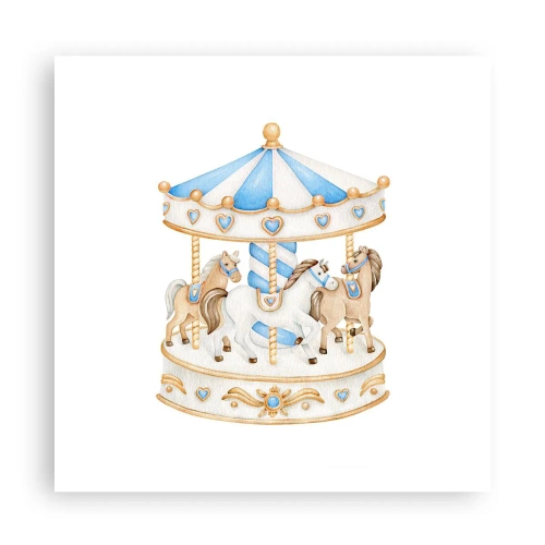 Poster - Copilărie dulce - 60x60 cm