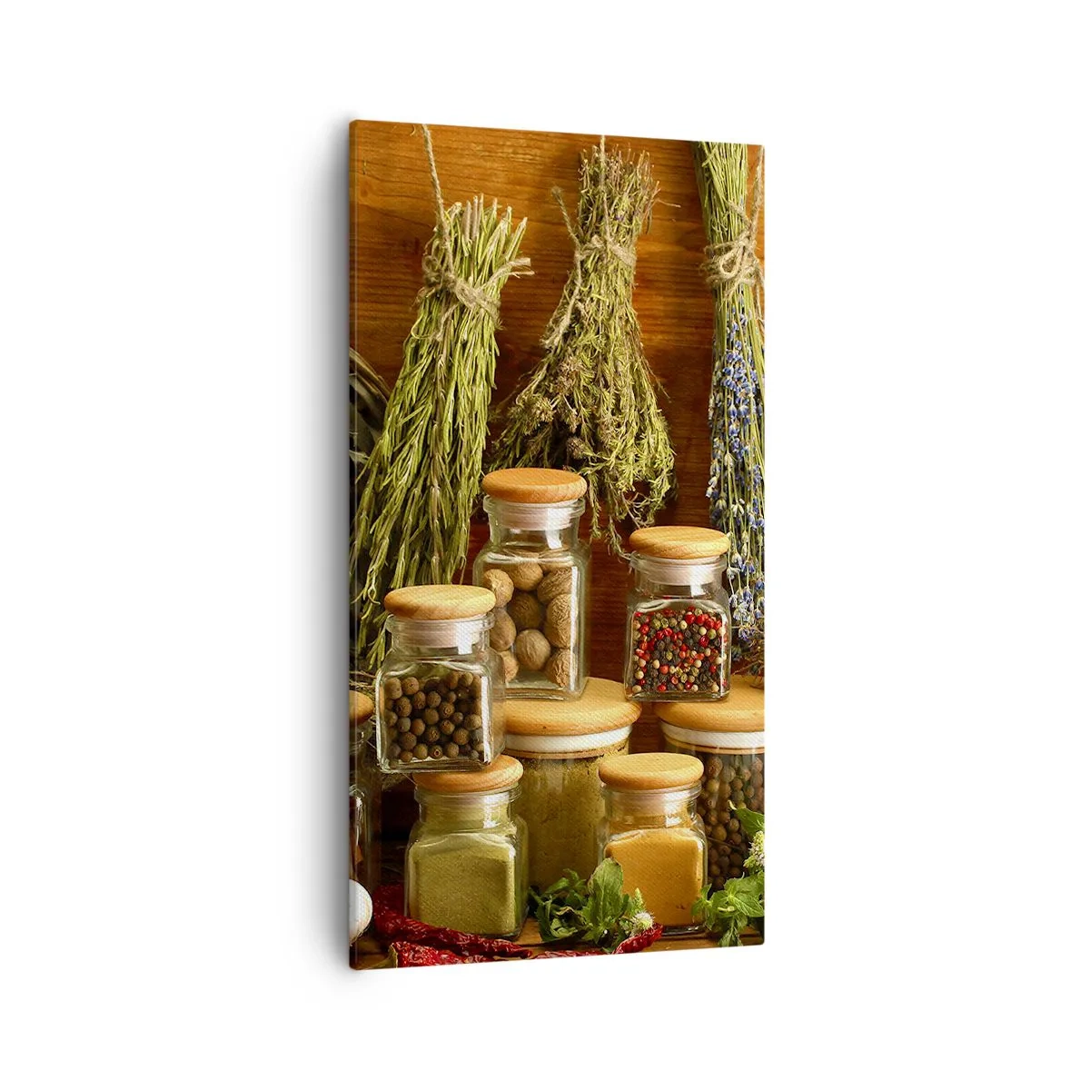 Tablou pe pânză - Vrăjitorie de bucătărie - 55x100 cm