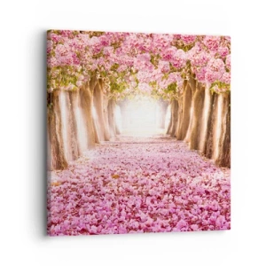 Tablou pe pânză - Drumul spre paradis - 30x30 cm