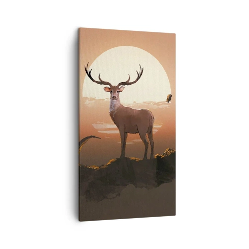 Tablou pe pânză - Această noapte este diferită de oricare alta - 45x80 cm