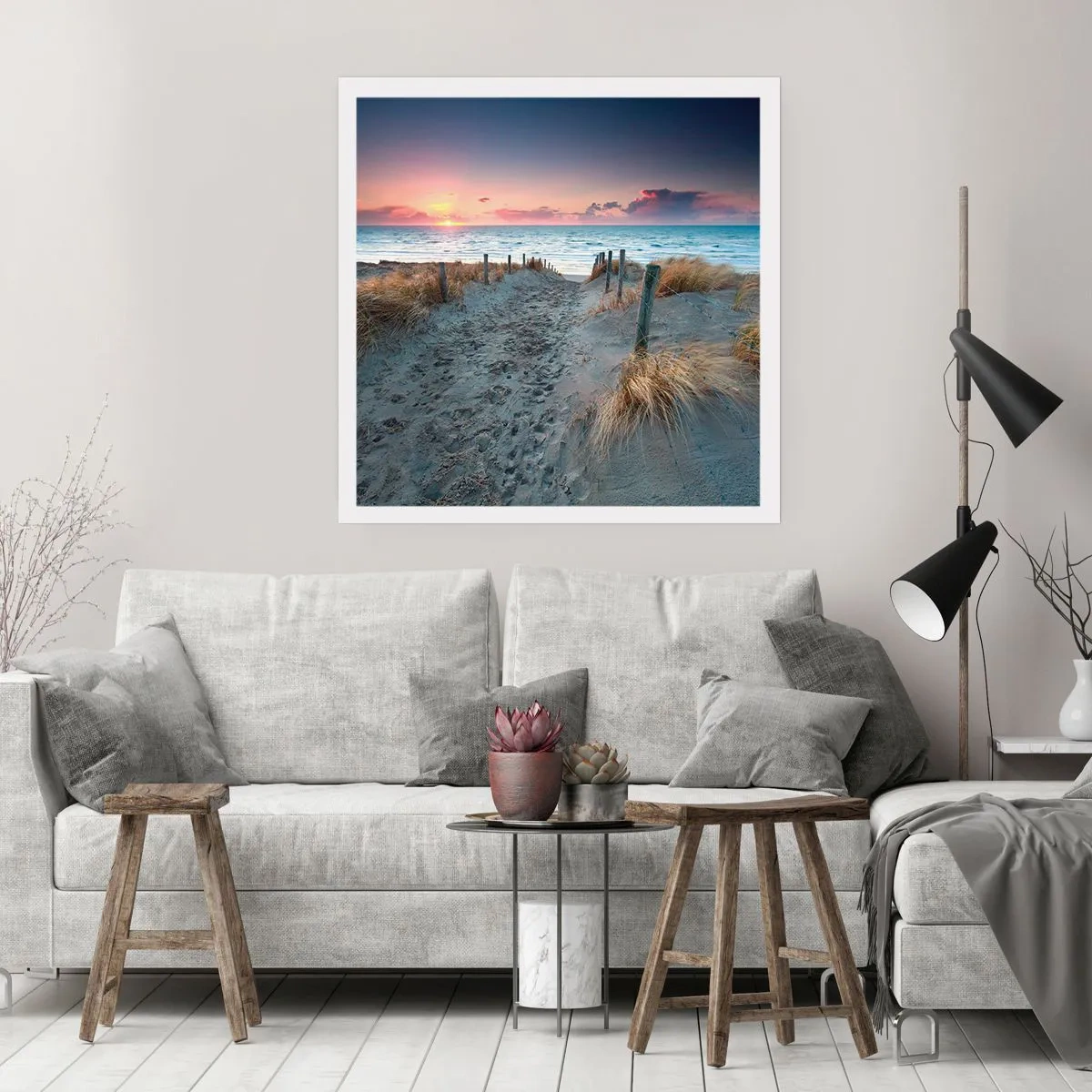 Poster - Ai revărsat un curcubeu cu splendoare radiantă... - 40x40 cm