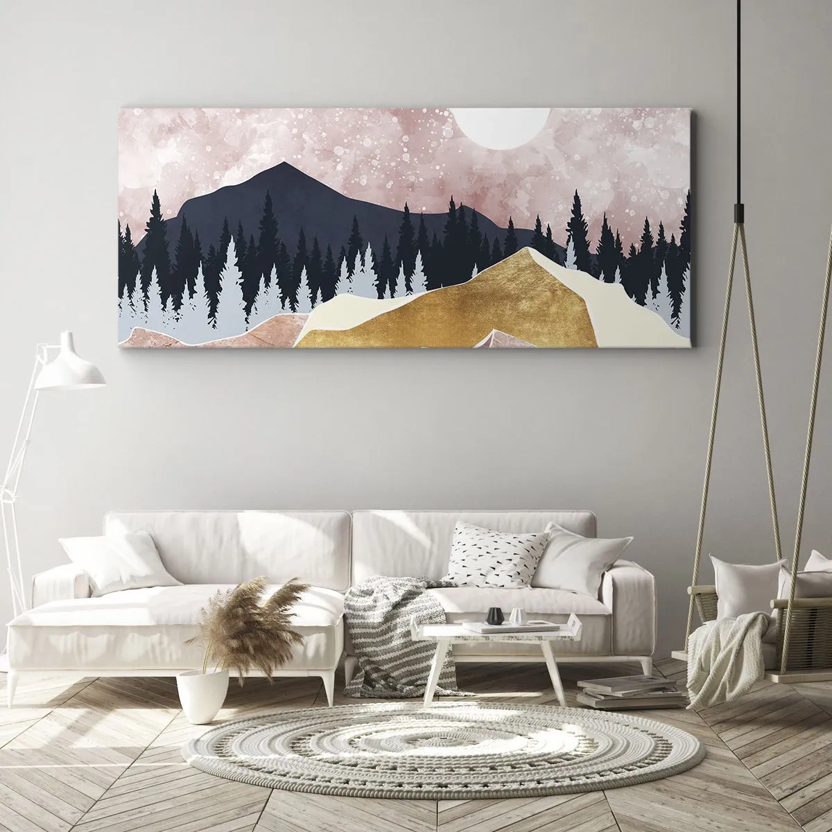 Tablou pe pânză - Garda de noapte - 160x50 cm