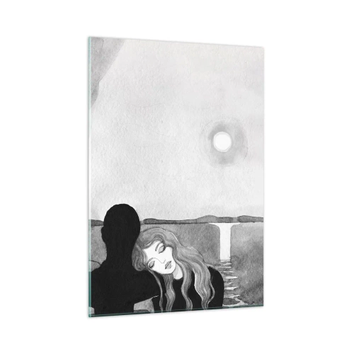 Tablou pe sticlă - Întotdeauna un mister - 50x70 cm