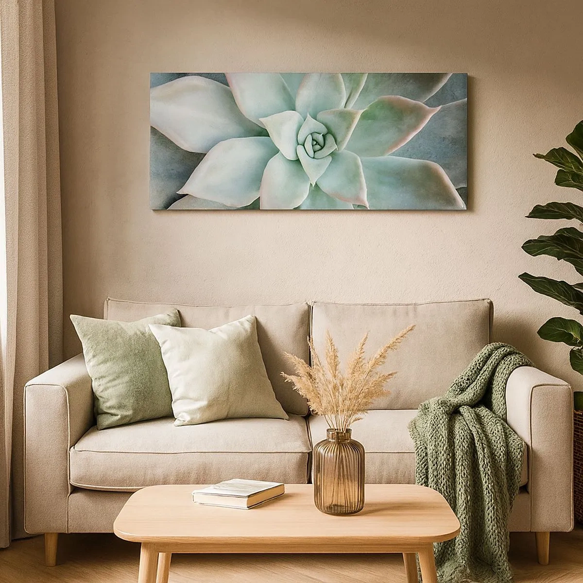 Tablou pe pânză - Inima deșertului - 100x40 cm