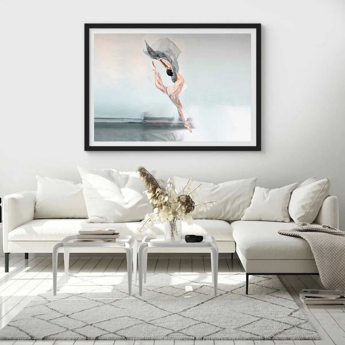 Poster în ramă neagră - În exaltare de dans - 91x61 cm