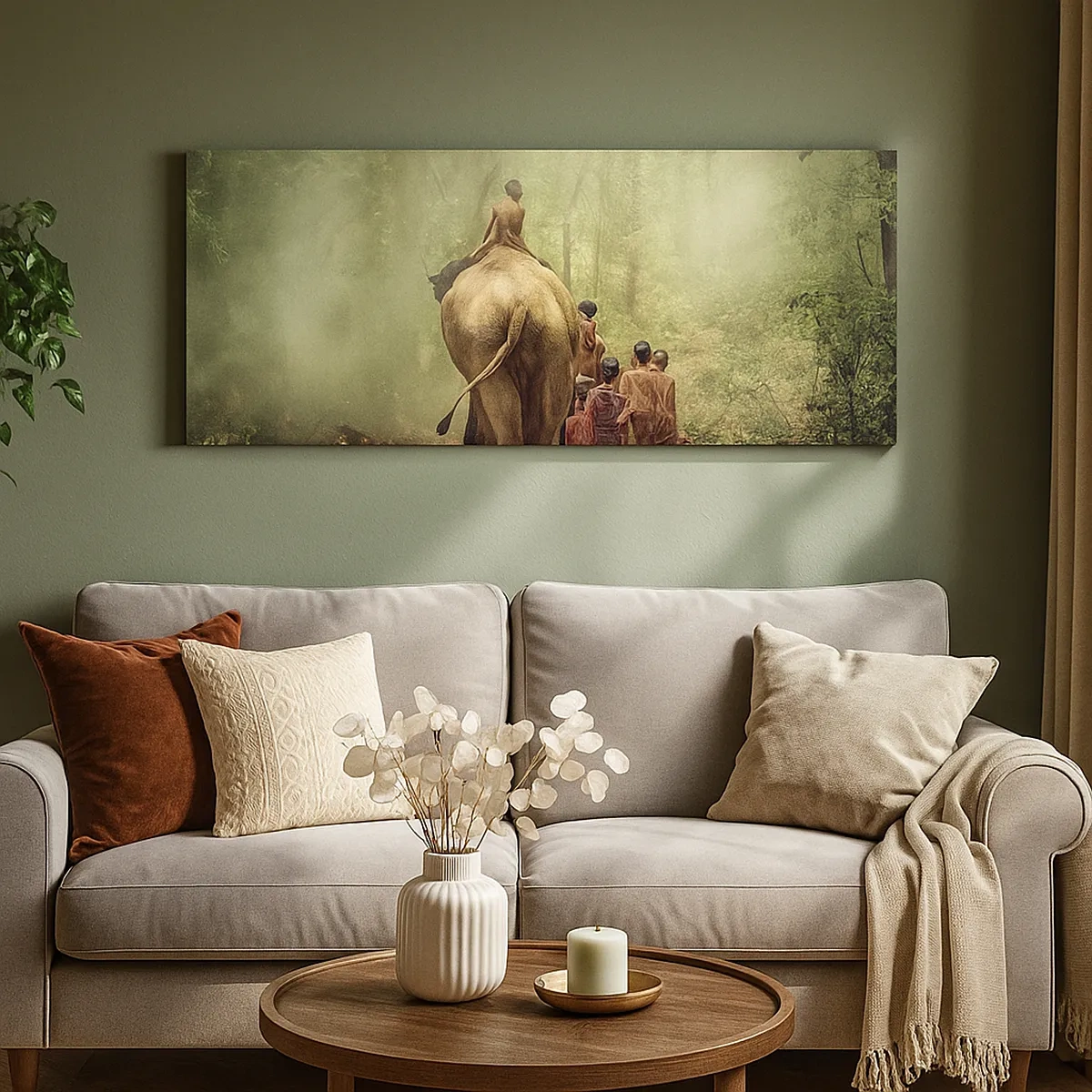 Tablou pe pânză - Noua Carte a Junglei - 30x30 cm