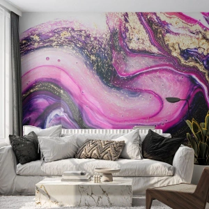Tapet Premium Canvas - Un moment în culise - Abstracția, Bucată, Model modern - 100x70 cm