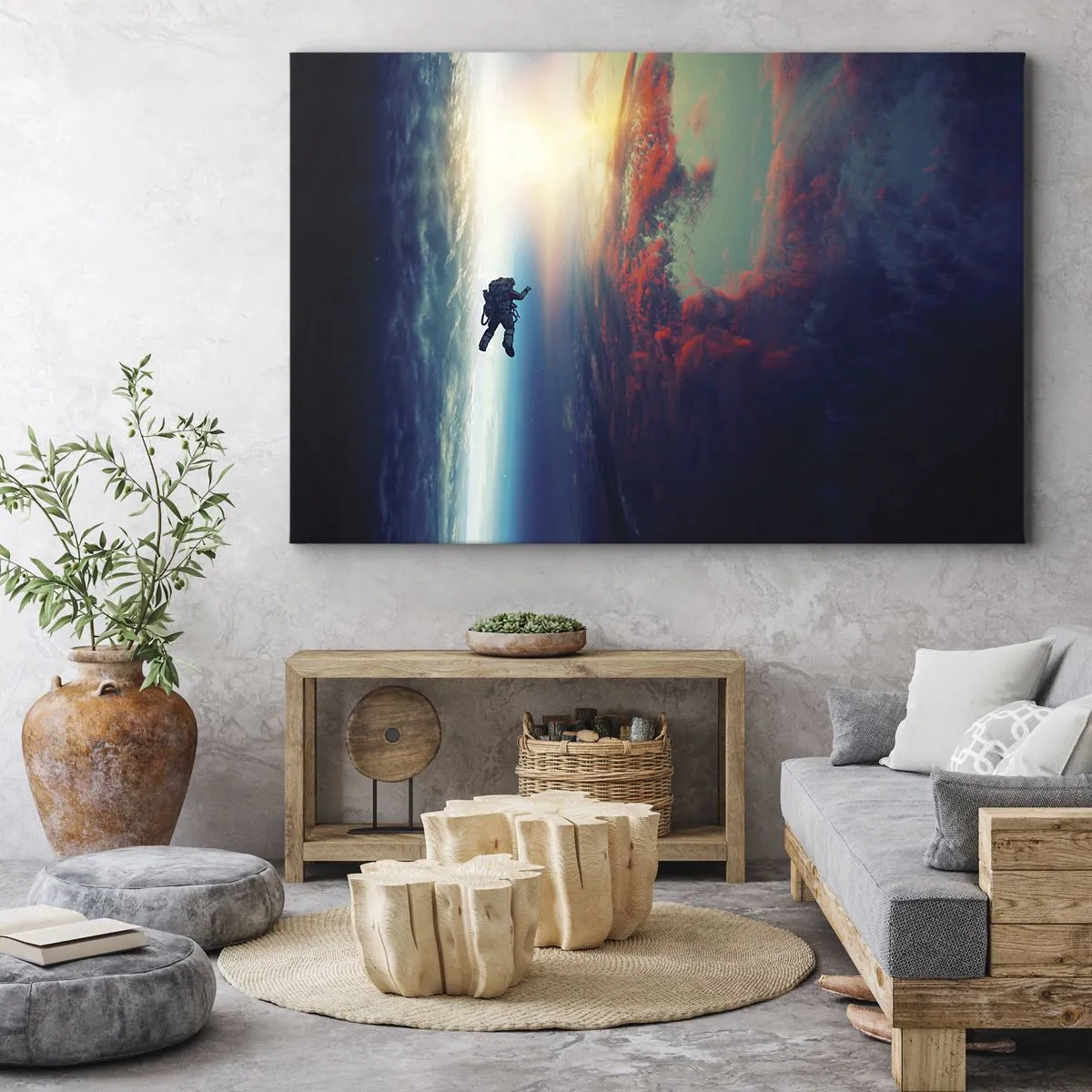 Tablou pe pânză - Provocând universul - 70x50 cm