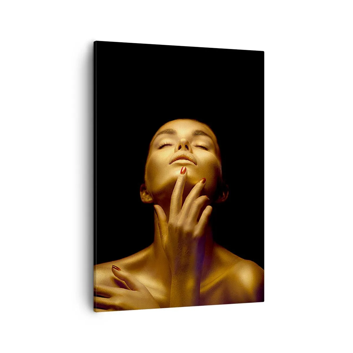 Tablou pe pânză - Ca mătasea aurie - 50x70 cm